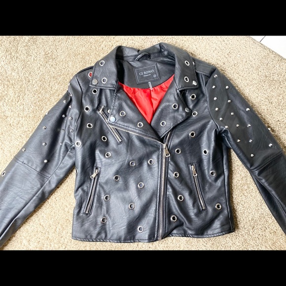 Faux Leather Jacket💕 - Picture 2 of 3